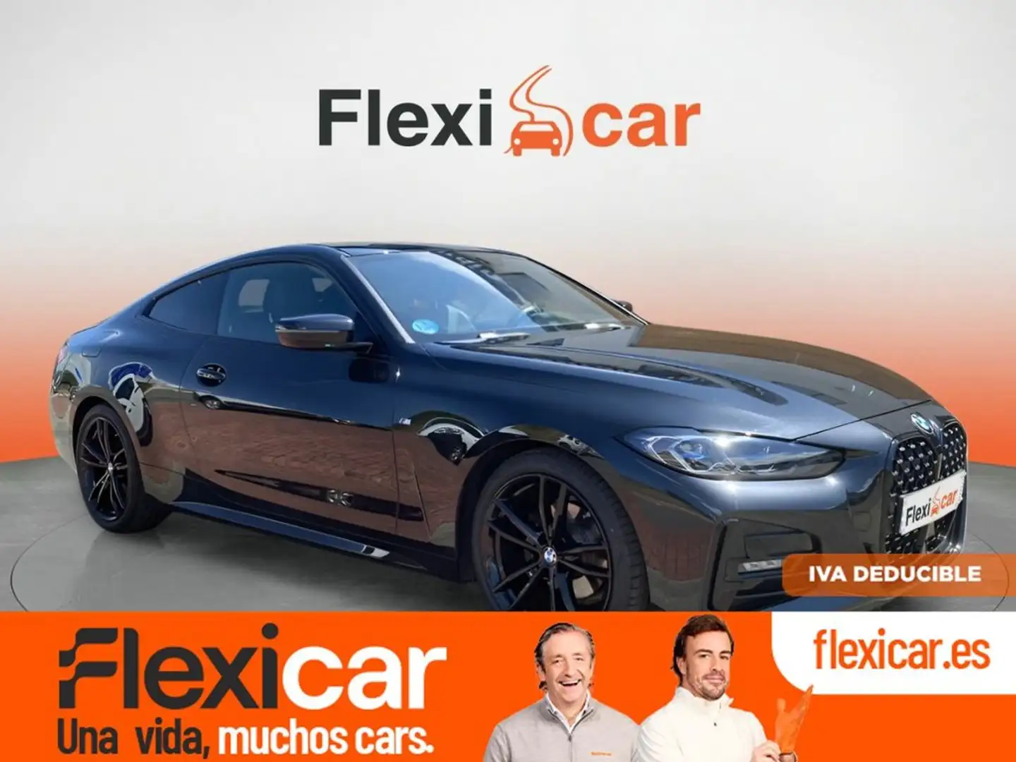 BMW 420 420d Zwart - 1