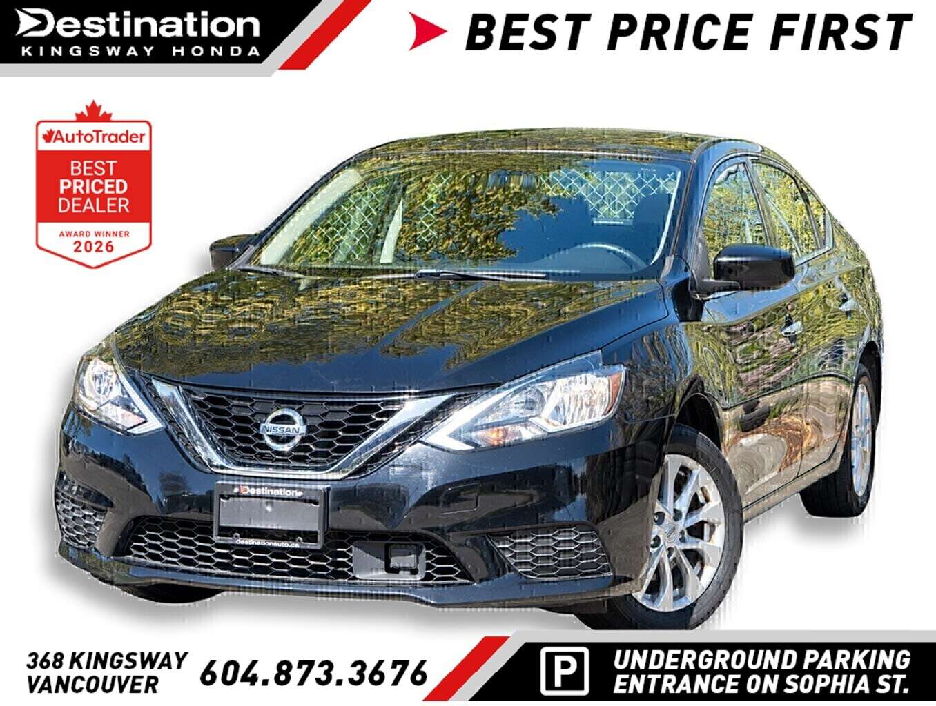 2019 Nissan Sentra SV CVT | Fuel-Efficient | Everyday Practical