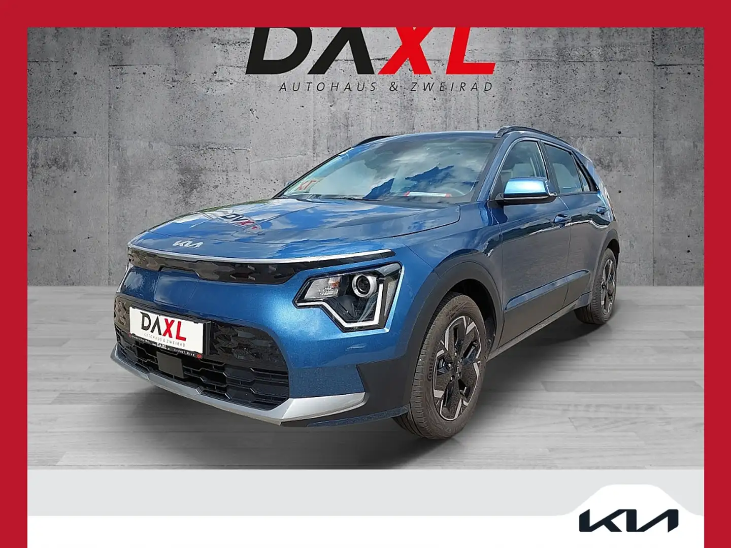 Kia e-Niro Niro EV Long Range 64kWh Silber Aut. € 419,49 m... Niebieski - 1