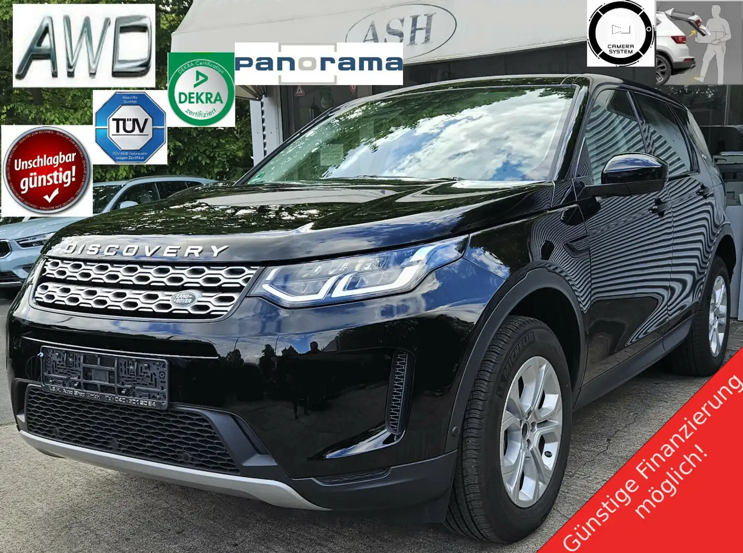 Land Rover Discovery Sport AWD.LED.Panorama.KeylGo.Cam.Navi Schwarz - 1