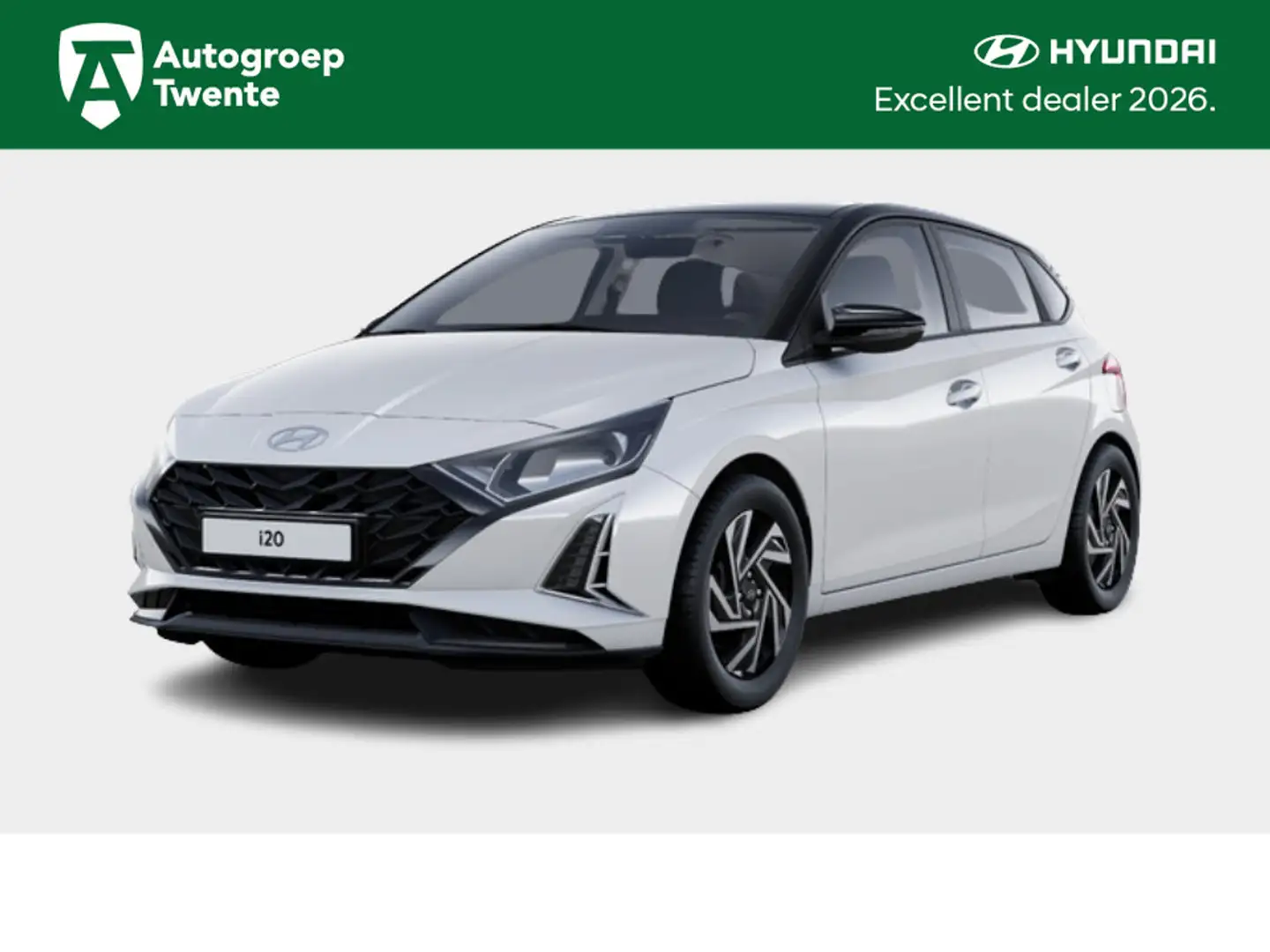 Hyundai i20 1.0 T-GDI Comfort Automaat (Atlas White / Phantom Weiß - 1
