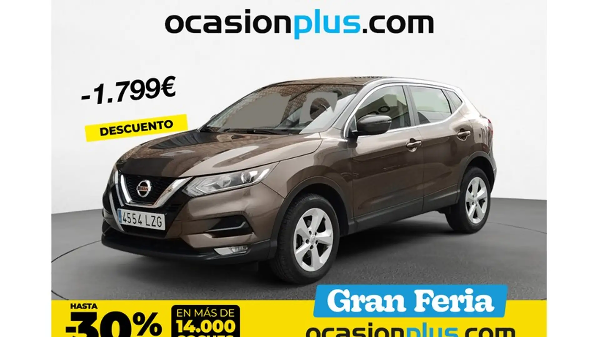 Nissan Qashqai 1.3 DIG-T Acenta 4x2 103kW Marrón - 1