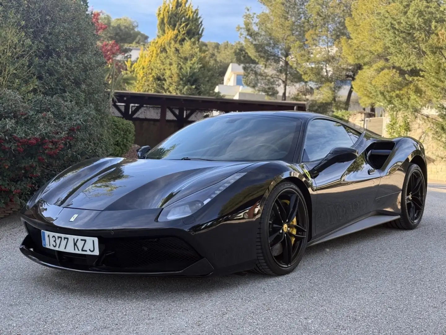 Ferrari 488 GTB Negro - 1