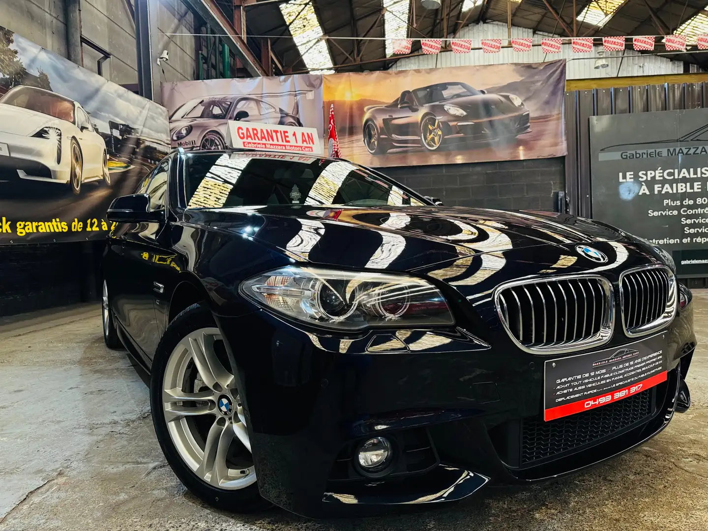 BMW 520 Touring dXA PACK M ORIGINAL BOITE AUTO !!! Blauw - 2