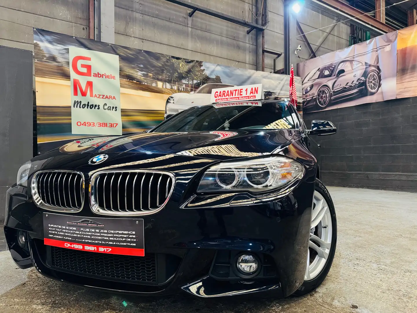 BMW 520 Touring dXA PACK M ORIGINAL BOITE AUTO !!! Blauw - 1