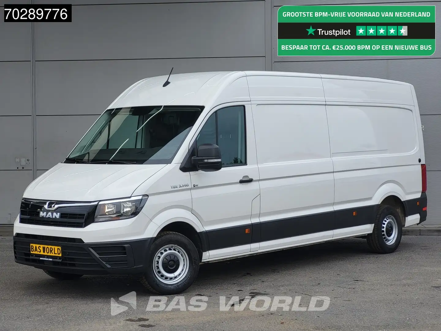 MAN TGE 3.140 Automaat L4H3 Airco Camera Parkeersensoren E Wit - 1