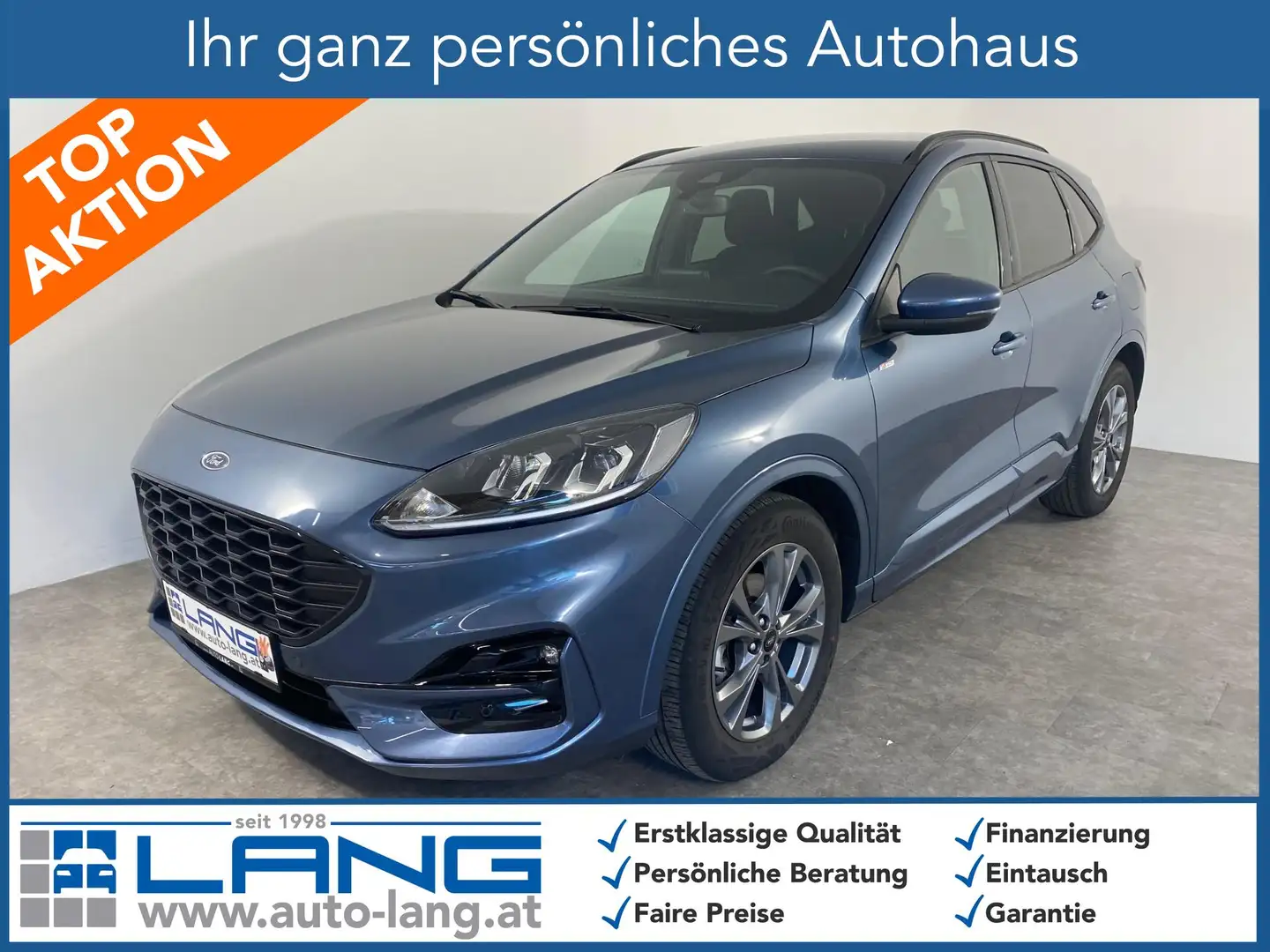 Ford Kuga 2.0 EcoBlue ST-Line LED*NAVI*RFK 88 kW (120 PS)... Blau - 1
