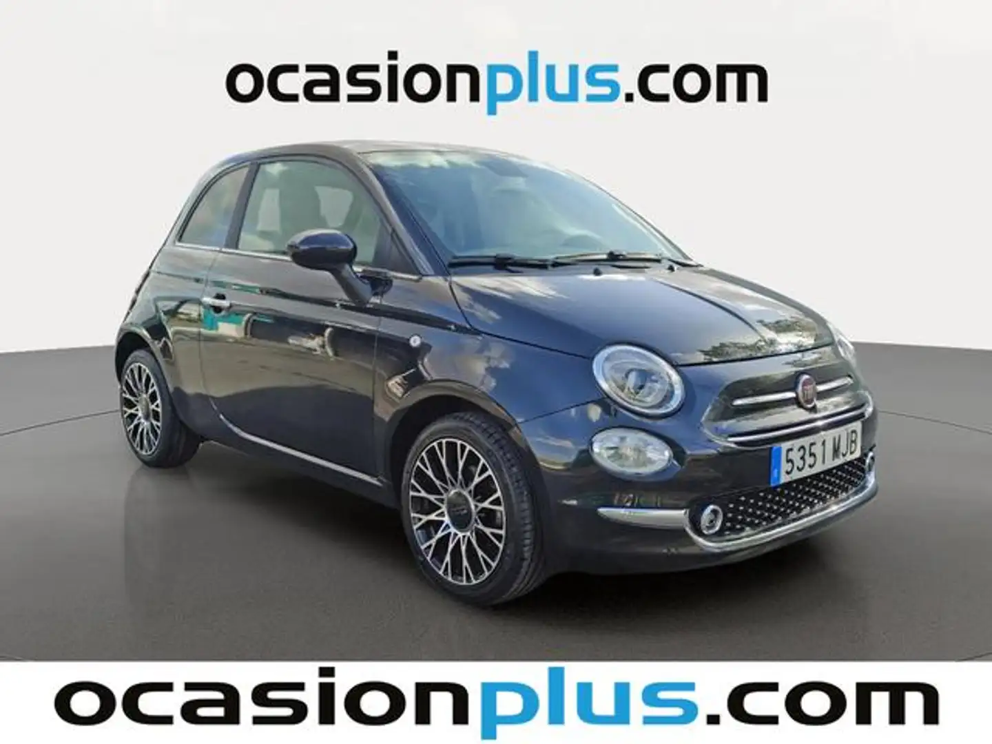 Fiat 500 1.0 Hybrid Dolcevita 52kW Negro - 2