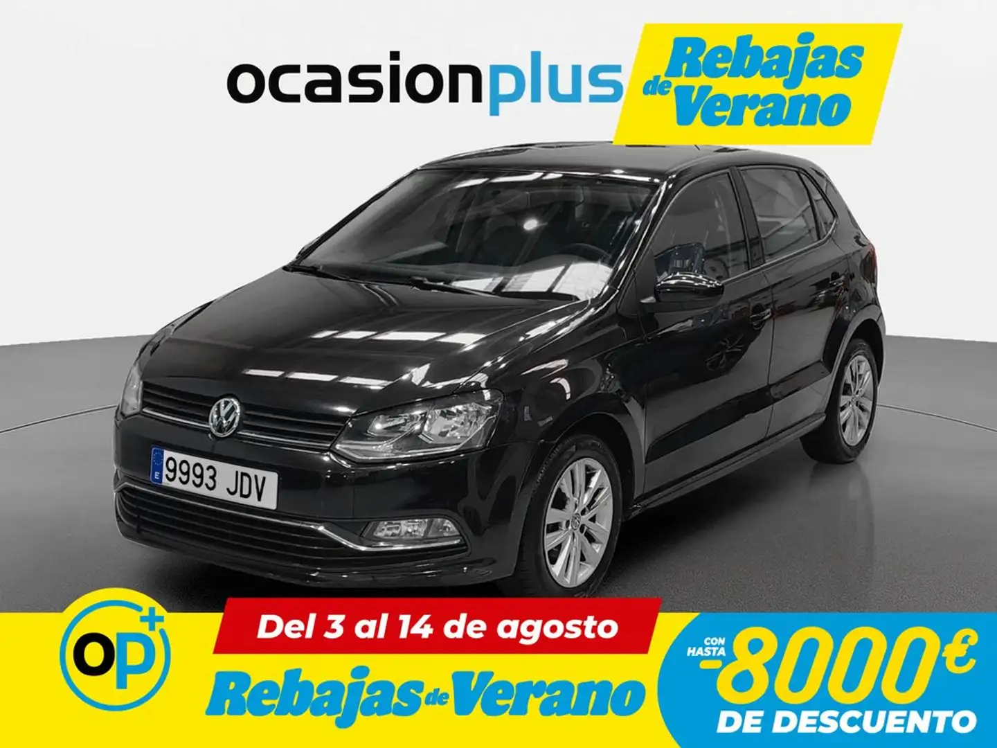Volkswagen Polo 1.4 TDI BMT Advance 66kW Negro - 1