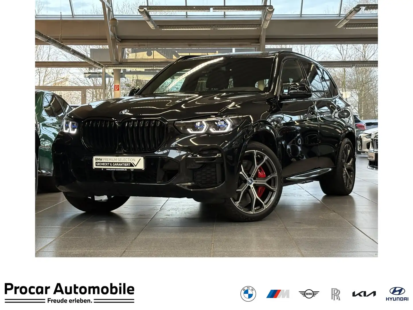BMW X5 xDrive45e M Sport DA Prof PA+ Laser B/W Pano Schwarz - 1