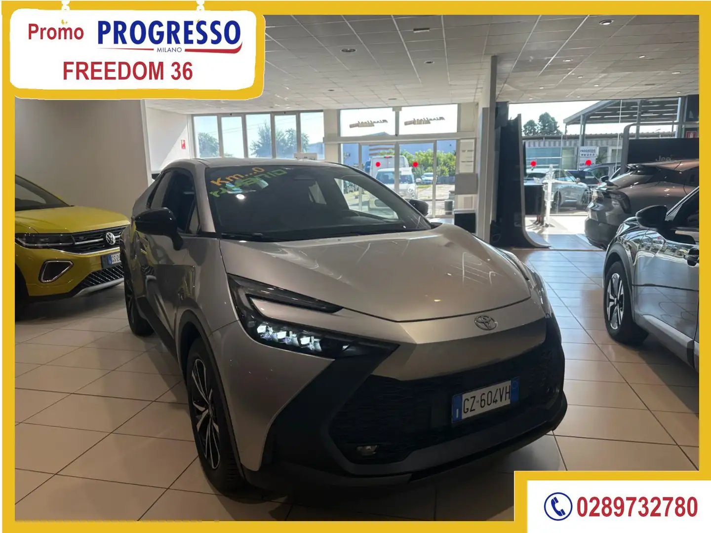 Toyota C-HR 2.0 HV Trend PHEV Argent - 1