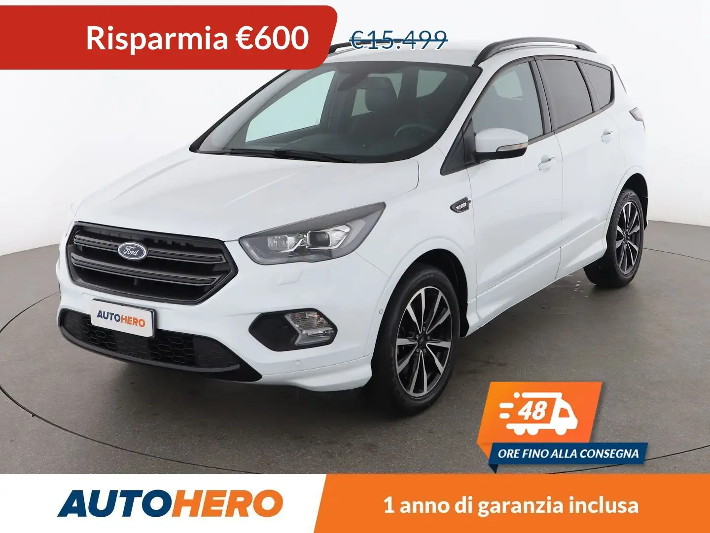 Ford Kuga 1.5 TDCi ST-Line 120 CV Bianco - 1