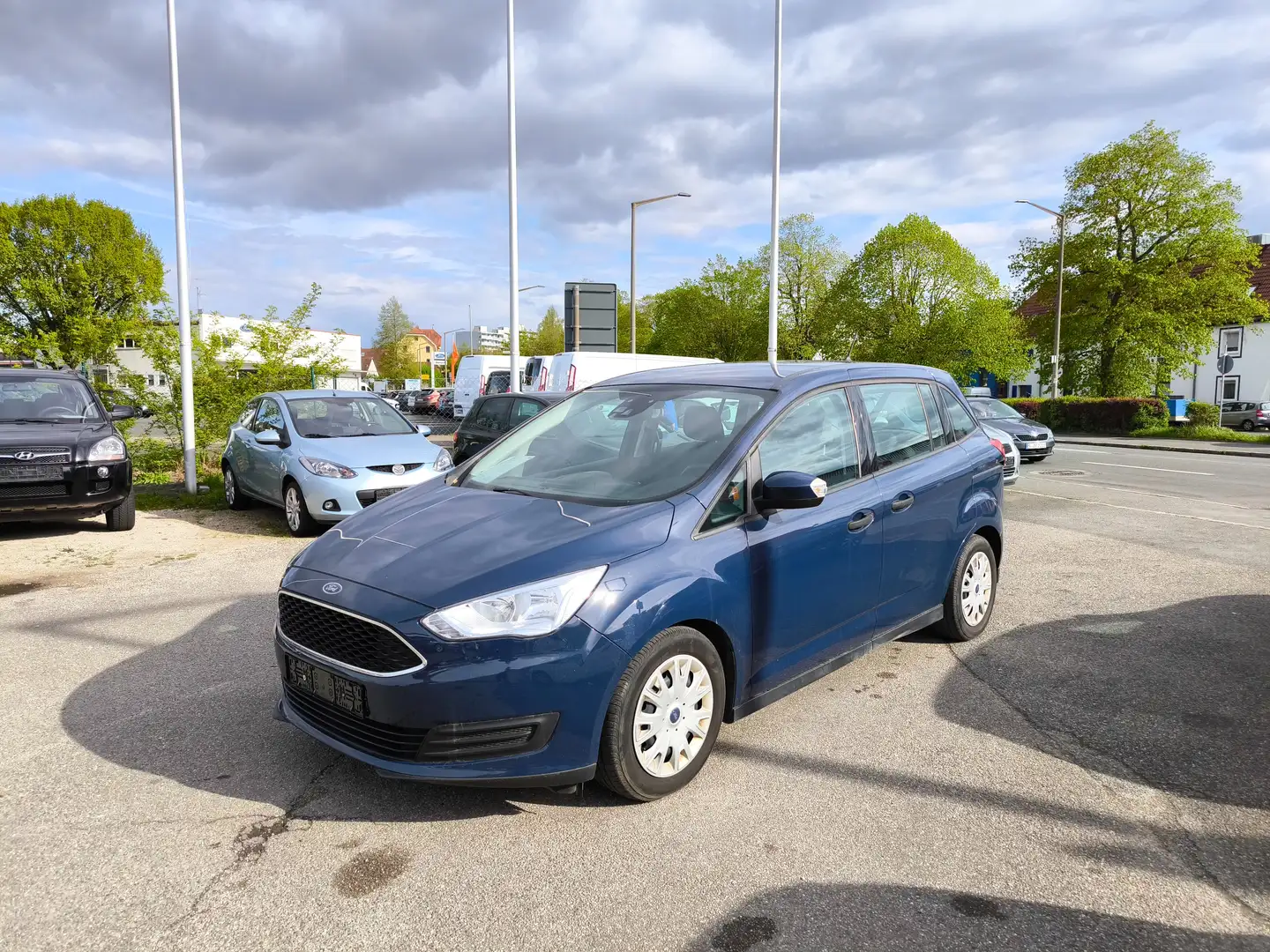 Ford Grand C-Max Ambiente 7 Sitze Panoramadach Blue - 1