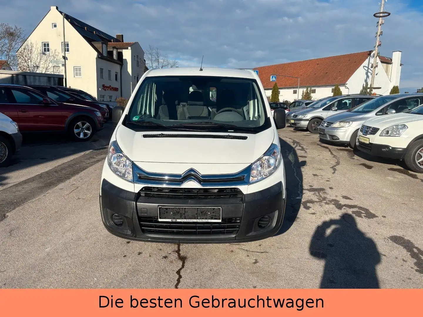 Citroen Jumpy HDi 90 29 L2H1 Kasten-TÜV08/26-WENIG KM Weiß - 2