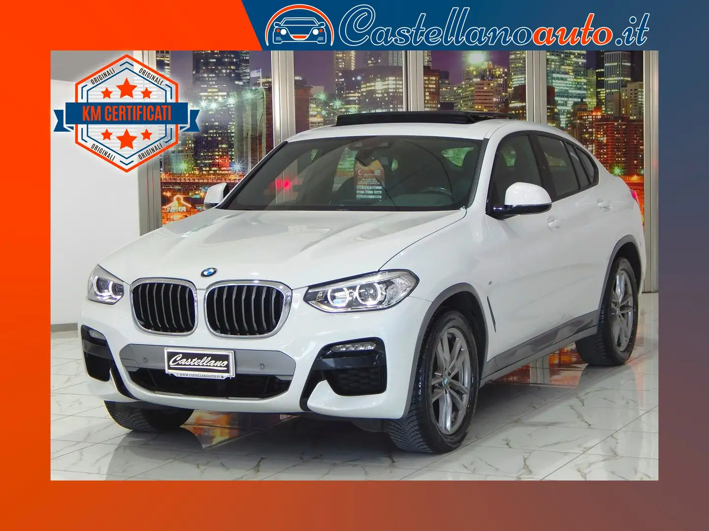 BMW X4 xdrive20d mhev 48V M Sport-X Aut. TETTO-NAVI-PELLE - 1