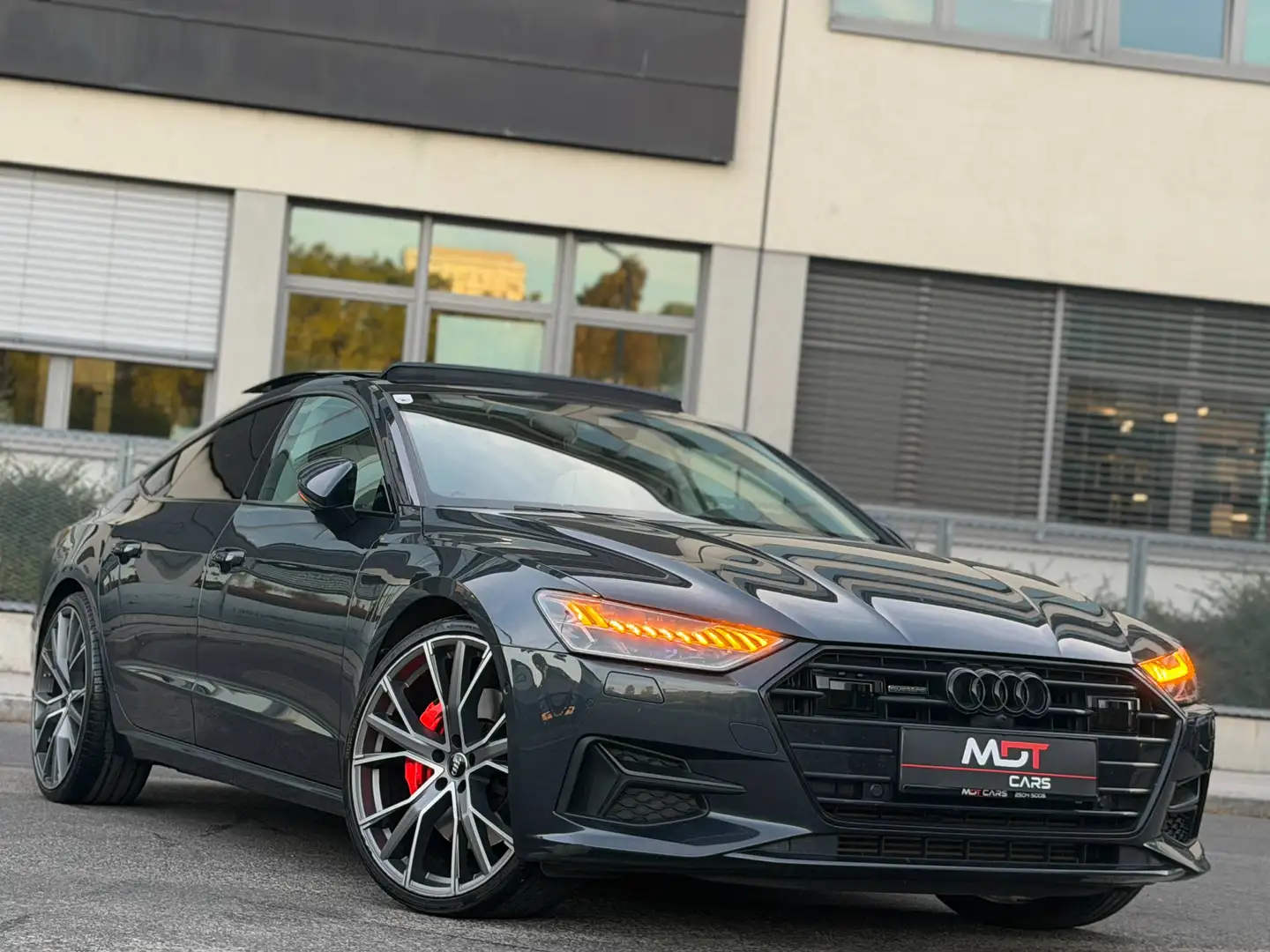 Audi A7 55 TFSI quattro S-Tronic|PANO|KEYLESS|MEMORY|HEAD-UP|BANG&OLUFSEN Blau - 1