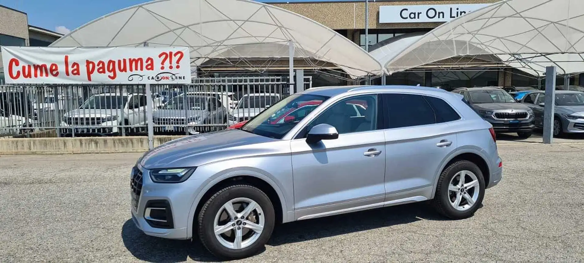 Audi Q5 45TFSI quattro S-tronic Busin-Adv PROMO RATA FLEX Argento - 1