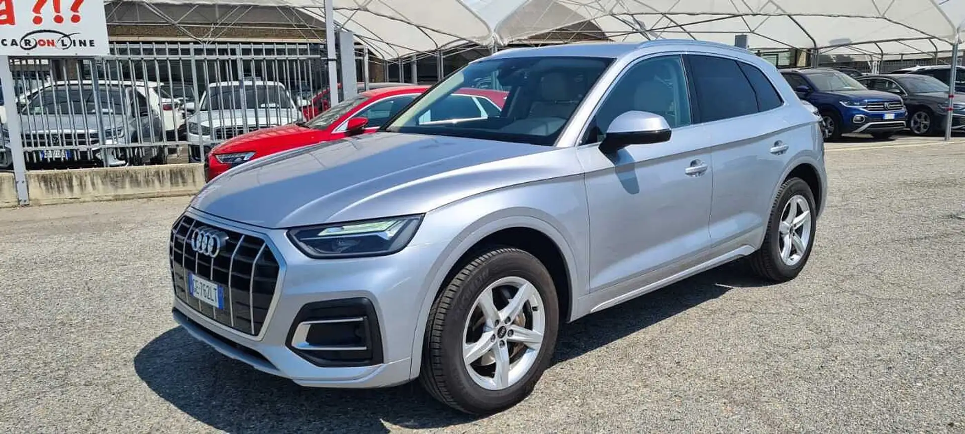 Audi Q5 45TFSI quattro S-tronic Busin-Adv PROMO RATA FLEX Argento - 2