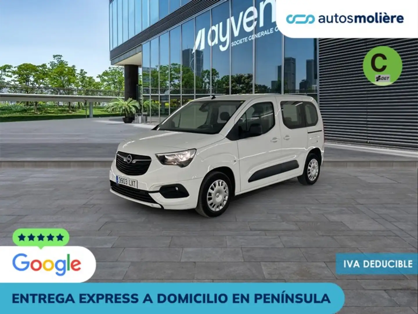 Opel Combo Life 1.5TD S/S Edition Plus L 100 Blanc - 1