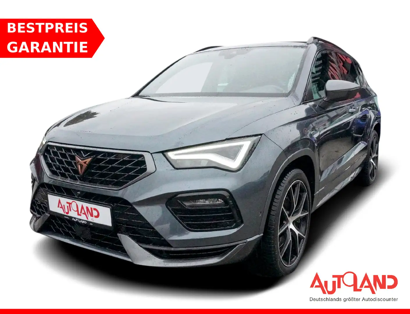 CUPRA Ateca 2.0 TSI Basis 4Drive DSG LED Navi ACC 360° Gris - 1