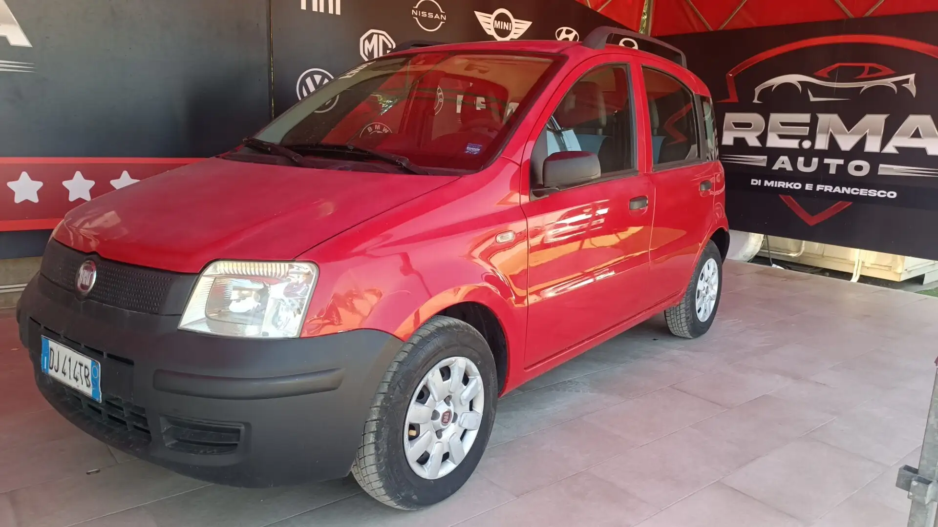 Fiat Panda 1.1 Active Rosso - 1
