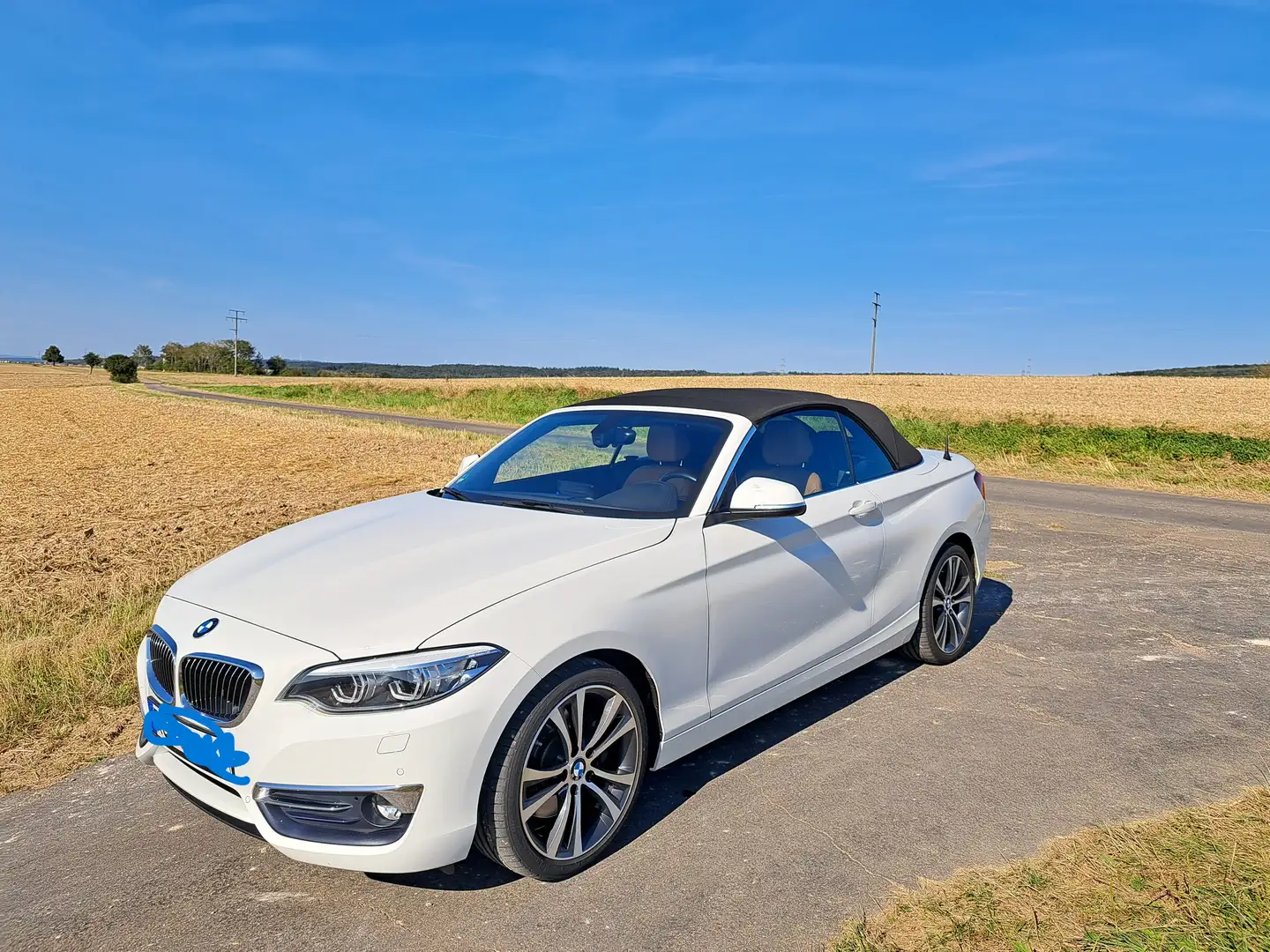 BMW 230 230i Cabrio Aut. Luxury Line Weiß - 1