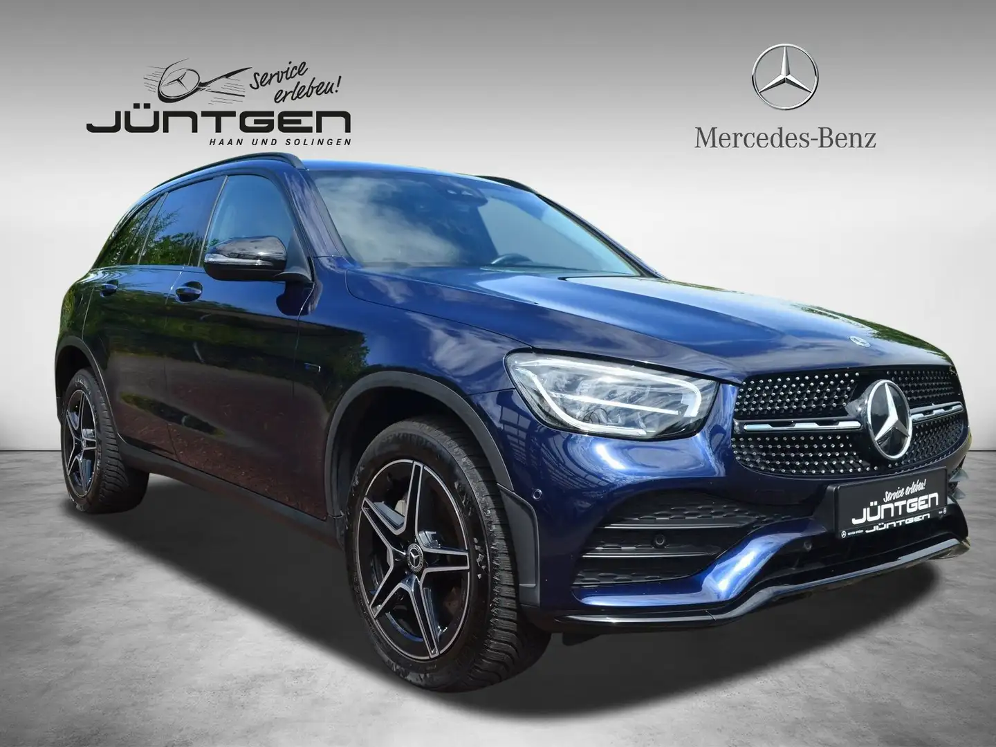 Mercedes-Benz GLC 300 de 4M AMG NIGHT LEDHP MBUX DAB TOTW SPUR Azul - 1