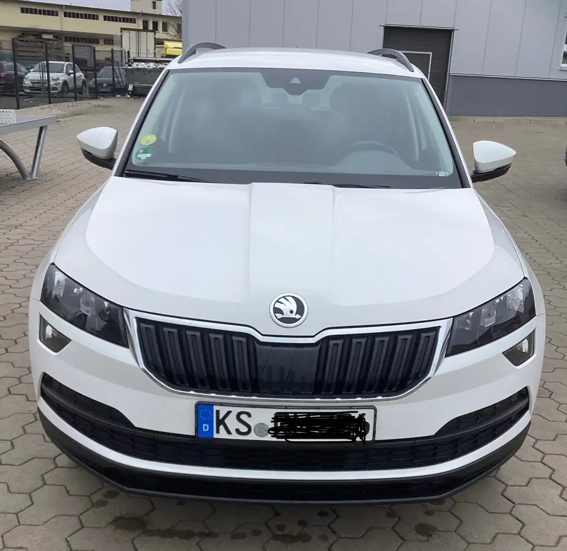 Skoda Karoq Skoda Karoq Ambition 1.6 TDI DSG Navi VR Cockpit Weiß - 1