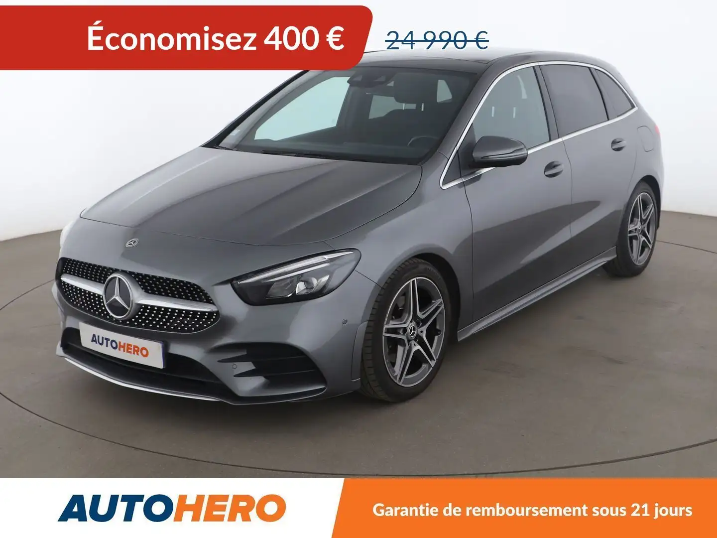 Mercedes-Benz B 180 180 AMG Line Edition 7G-DCT Gris - 1