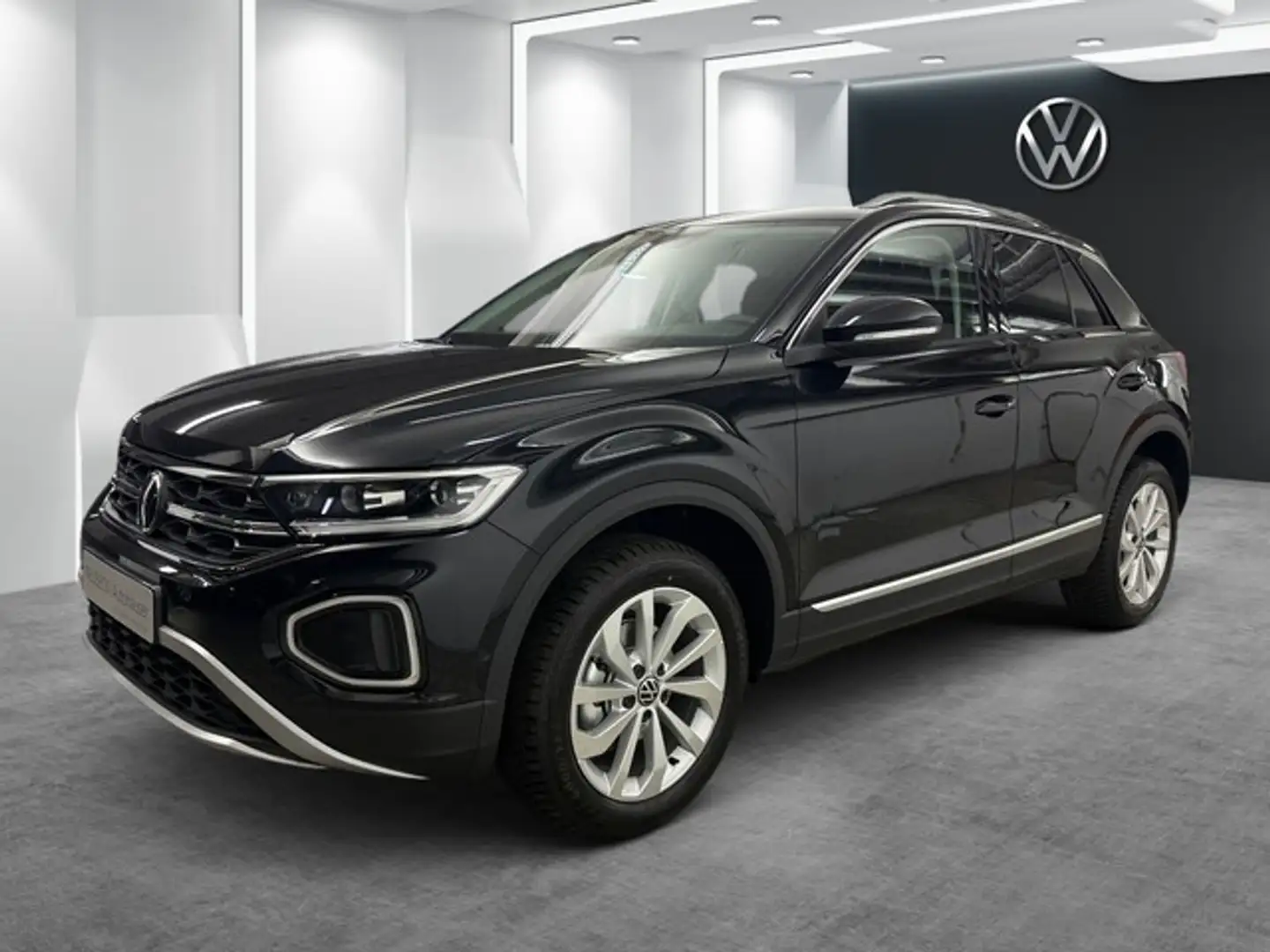 Volkswagen T-Roc Style DSG Allwetter AHK RearView IQ Drive Navi Schwarz - 2