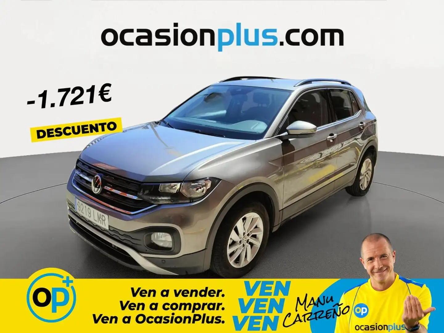 Volkswagen T-Cross 1.0 TSI Advance Gris - 1