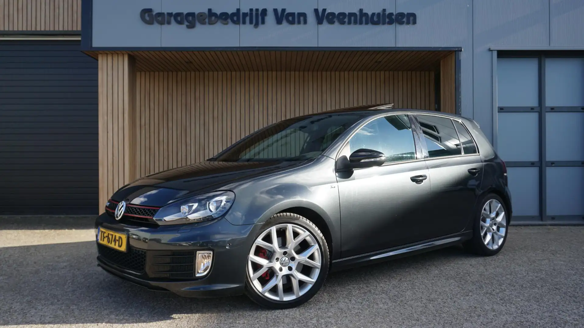 Volkswagen Golf GTI 2.0 235PK Edition 35 DSG schuif/kantel dak stoelve Gris - 1