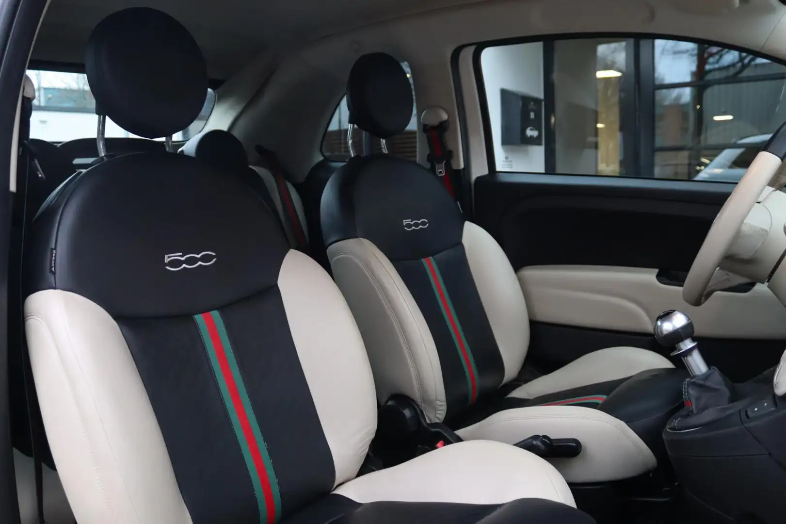 Fiat 500C 0.9 TwinAir by Gucci NAP PARELMOER LEDER XENON Weiß - 2
