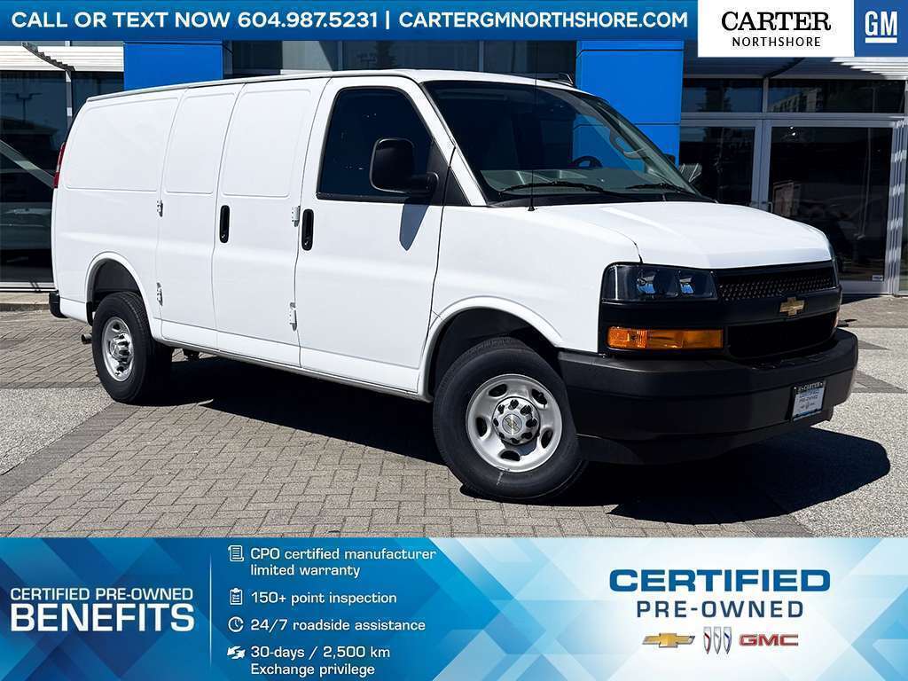 White 2025 Chevrolet Express Cargo Van Rear-Wheel Drive 8-Speed Automatic