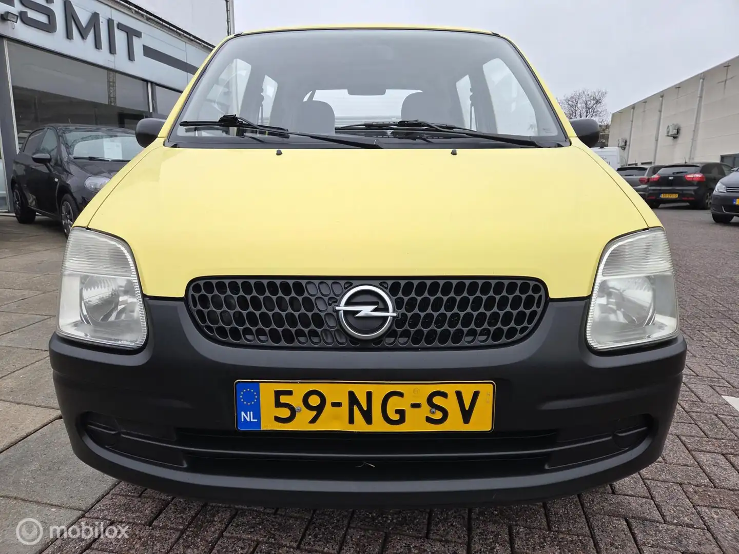 Opel Agila 1.0-12V Enjoy 5DRS/Trekhaak/APK 9-'26 Gelb - 2