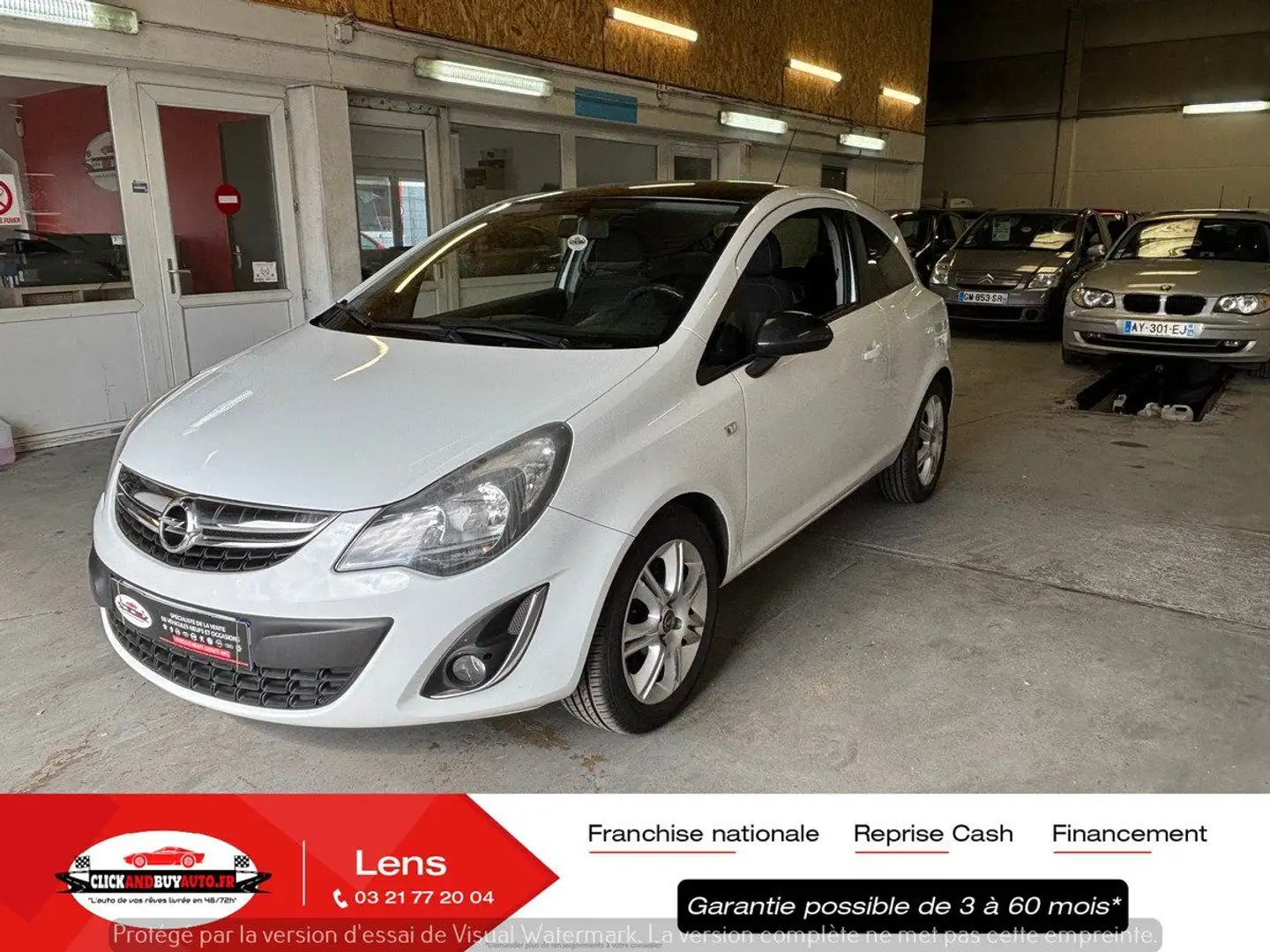 Opel Corsa D PHASE 2 1.2 85 CV / REGULATEUR DE VITESSE / JANT Bianco - 1