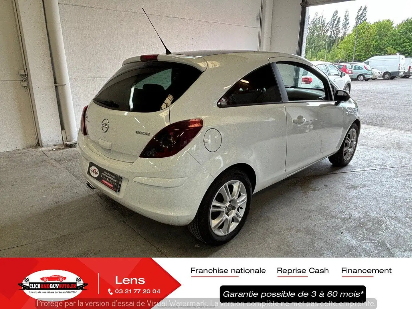 Opel Corsa D PHASE 2 1.2 85 CV / REGULATEUR DE VITESSE / JANT Fehér - 2