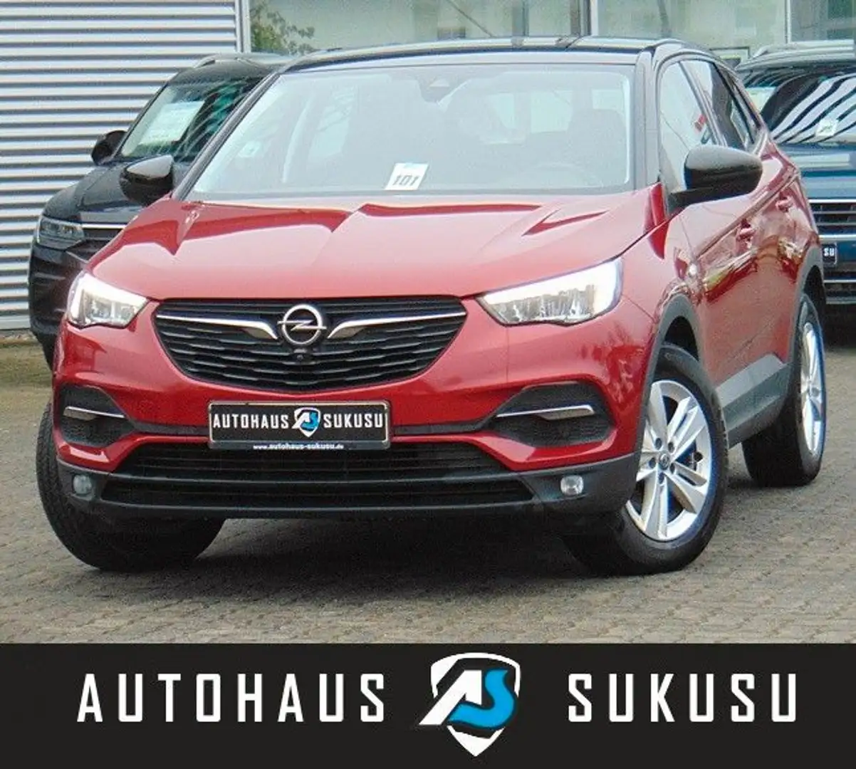 Opel Grandland X 1.5 D AT8 Business Edition Rot - 1