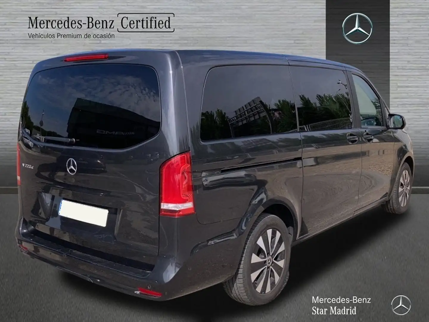 Mercedes-Benz V 220 220d Largo Gris - 2