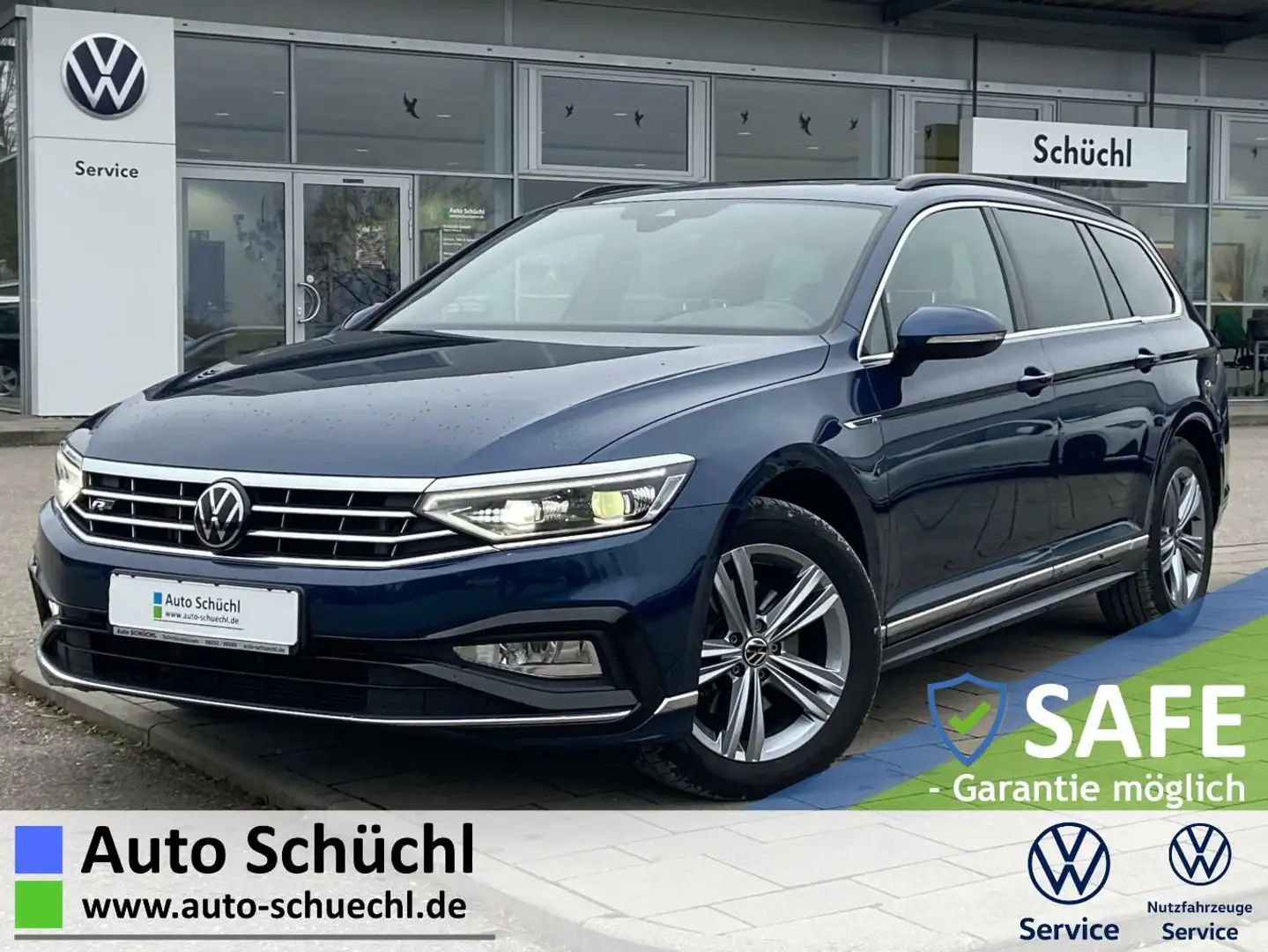 Volkswagen Passat Variant 2.0 TDI DSG R-LINE IQ-MATRIX-LED+ Blau - 1