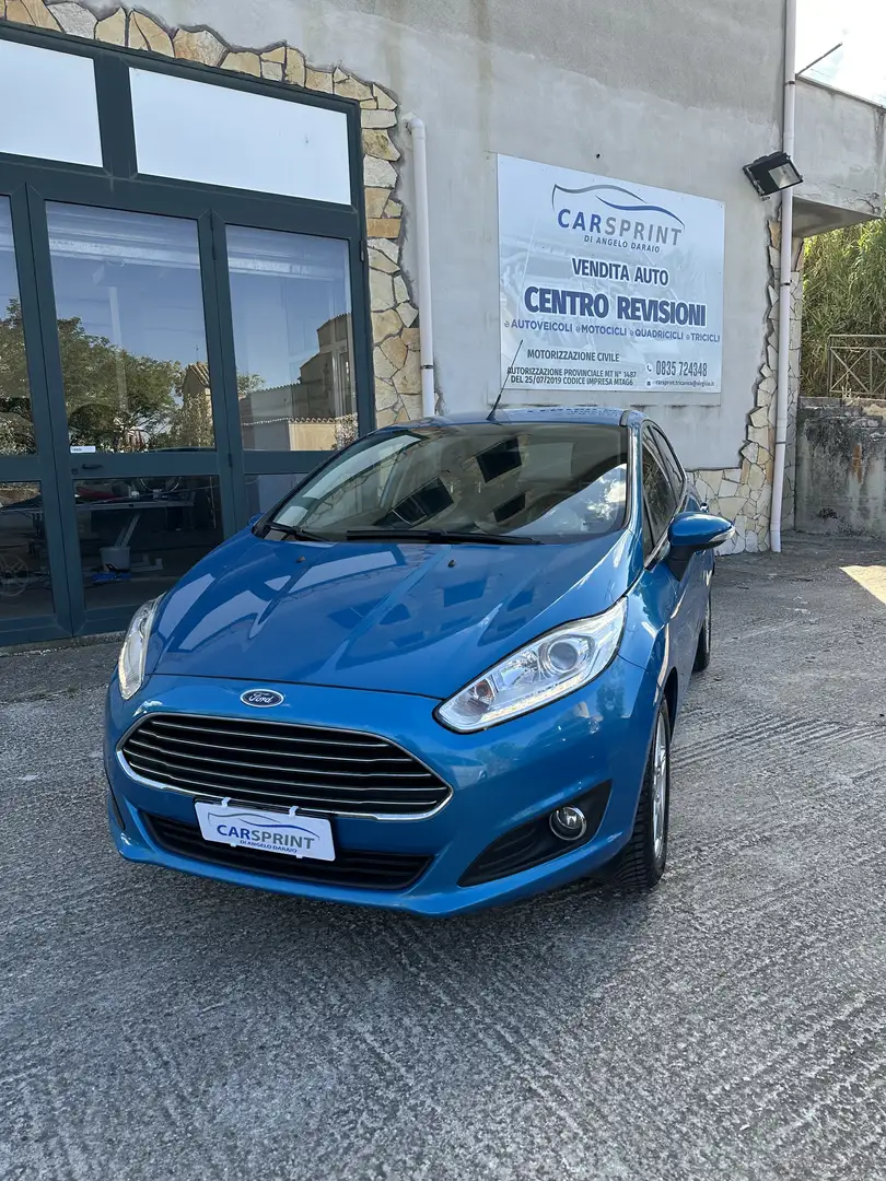 Ford Fiesta 5p 1.5 tdci Titanium 75cv Blu/Azzurro - 1