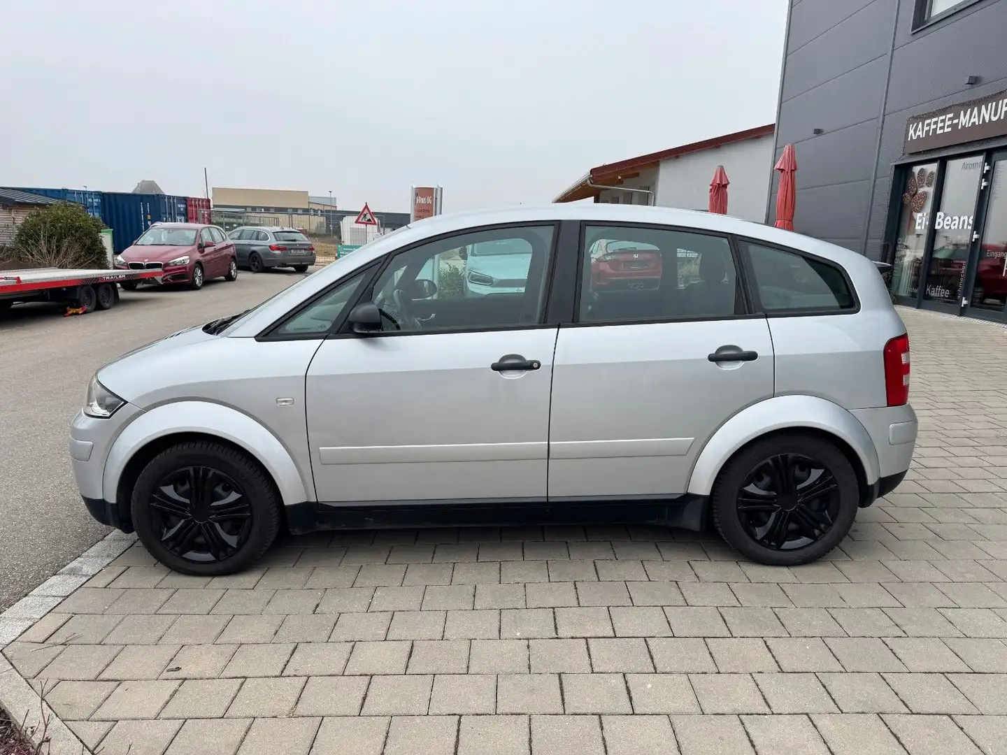 Audi A2 1.4 klimaanlage AHK Argento - 2