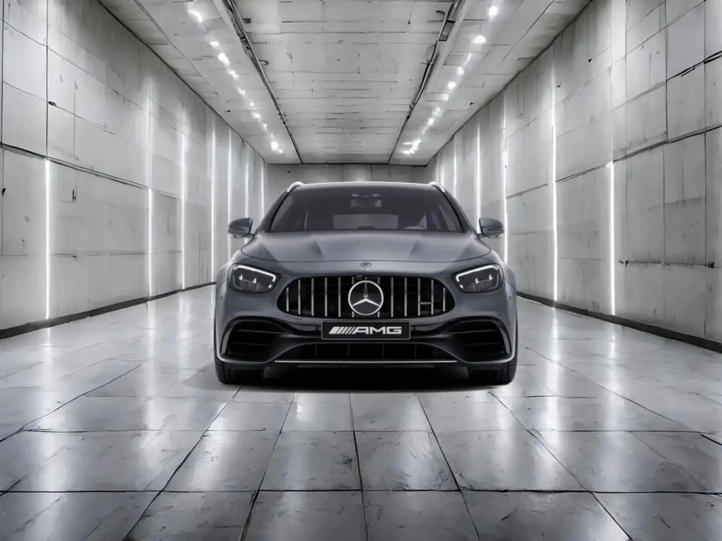 Mercedes-Benz E 63 AMG S 4M T PANO+DISTR.+HUD+SITZKLIMA+BURM.+ Gris - 2