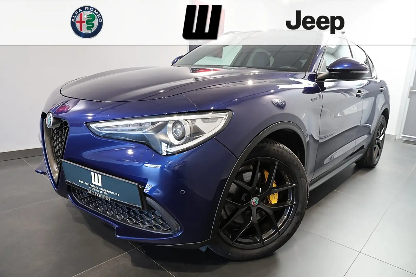 Alfa Romeo Stelvio Sprint 2,2 16V 190 AT8 Q4 Blau - 1