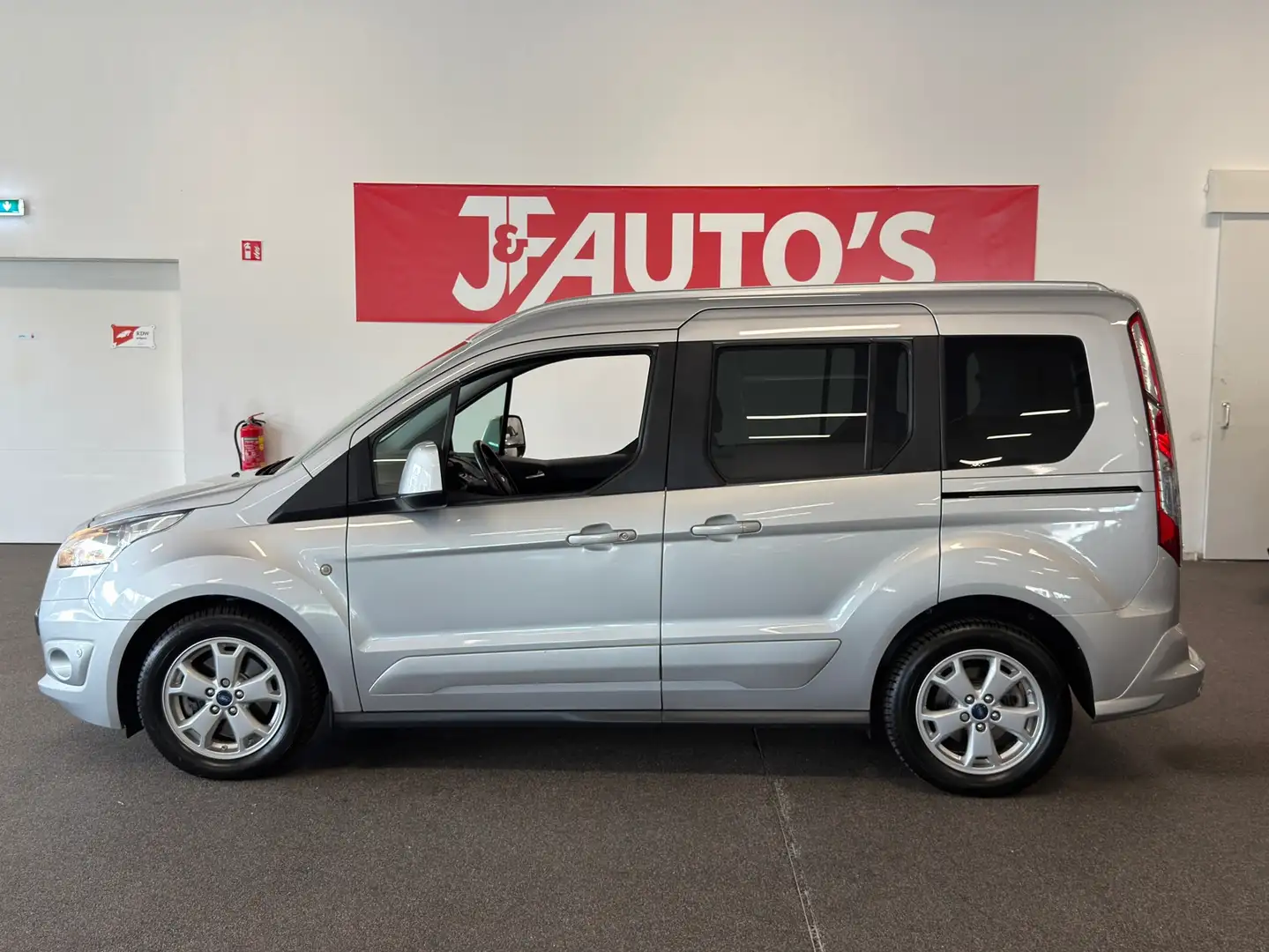 Ford Tourneo Connect Compact 1.0 Titanium|ECC AIRCO|CRUISE|PANORAMA Grau - 2