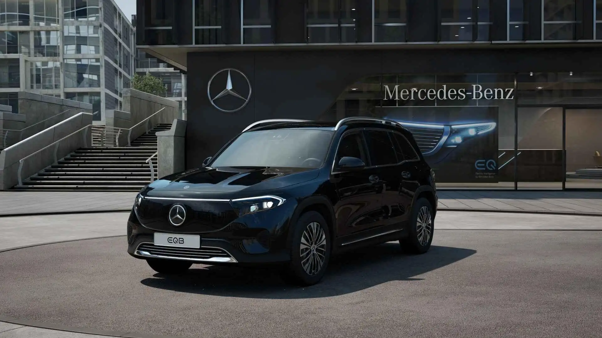 Mercedes-Benz EQB 250 250+ Business Line LIMITED Zwart - 1