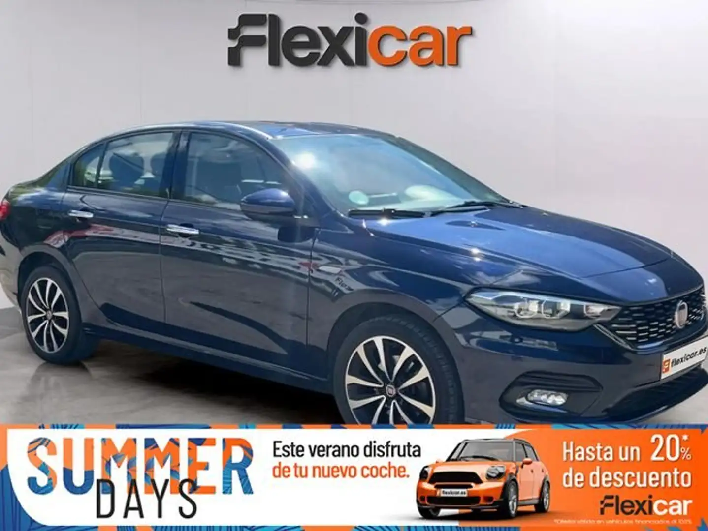 Fiat Tipo 1.4+16v+Lounge+70kW+%2895CV%29+gasolina Azul - 1