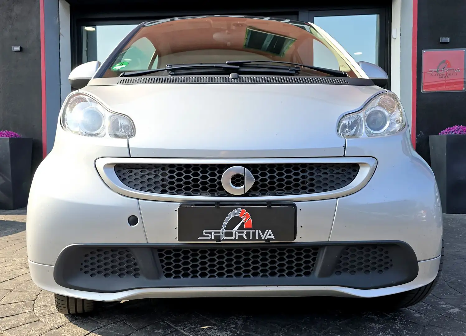 smart forTwo SERVOSTERZO UNIPRO 57000 KM PASSION! Argento - 2