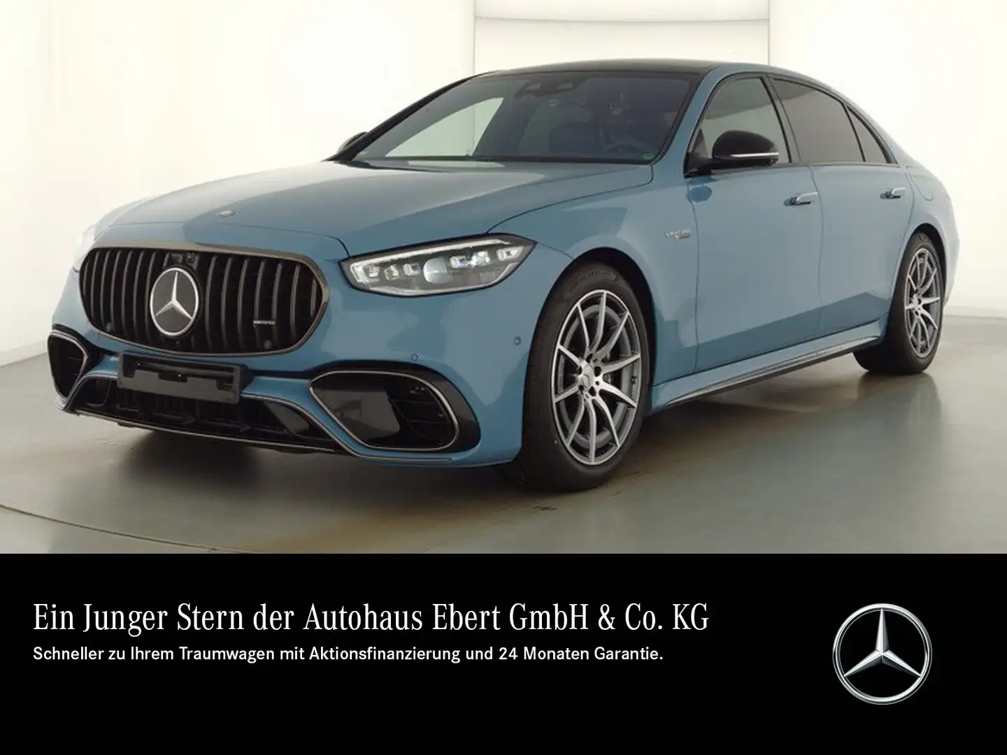 Mercedes-Benz S 63 AMG S63 E Perf MANUFAKTUR Exclusiv FirstClass FondTV Bleu - 1