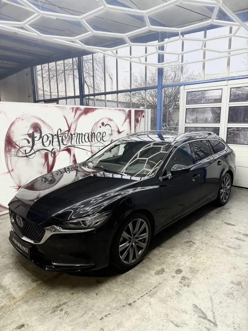 Mazda 6 2.2 D Sports-Line *TÜV NEU*Anhänger*HeadUP* Schwarz - 2